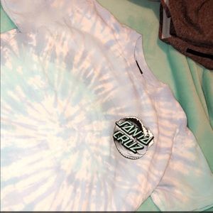 cropped santa cruz t-shirt